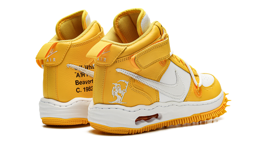 Air Force 1 Mid "Off-White - Varsity Maize"