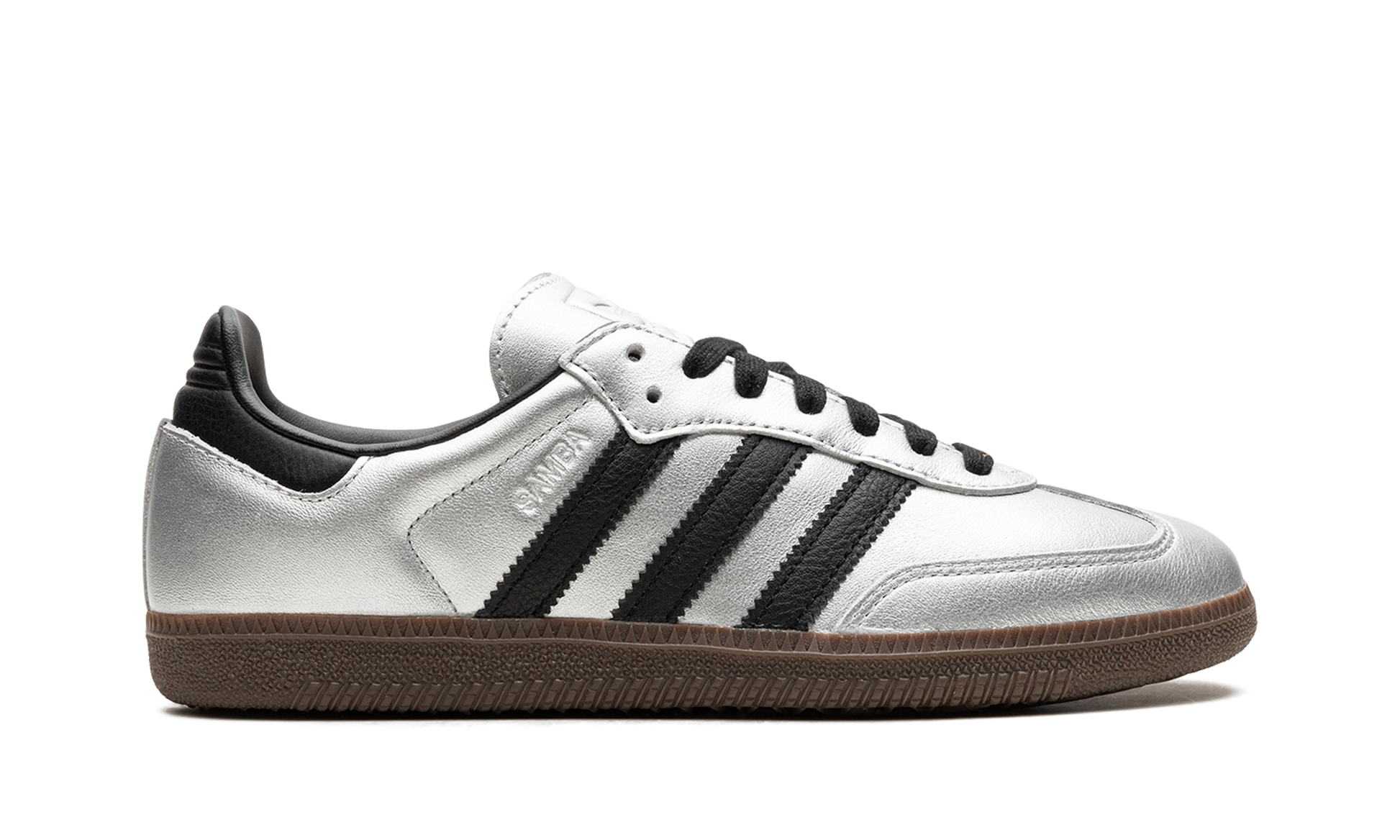 Samba OG WMNS "Silver Metallic Black Gum"