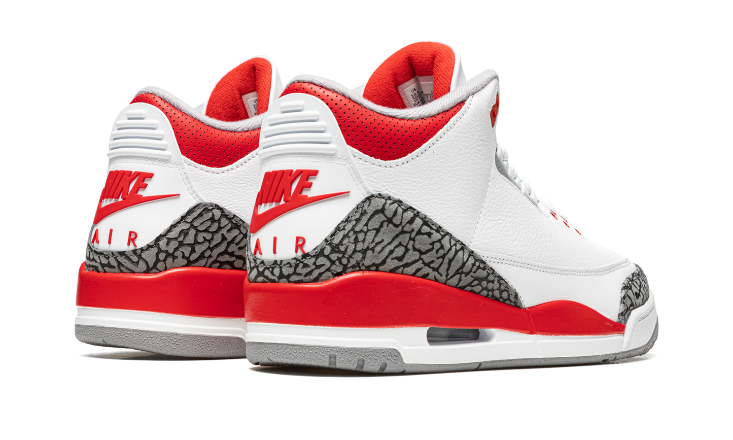 Air Jordan 3 Retro "Fire Red 2022"