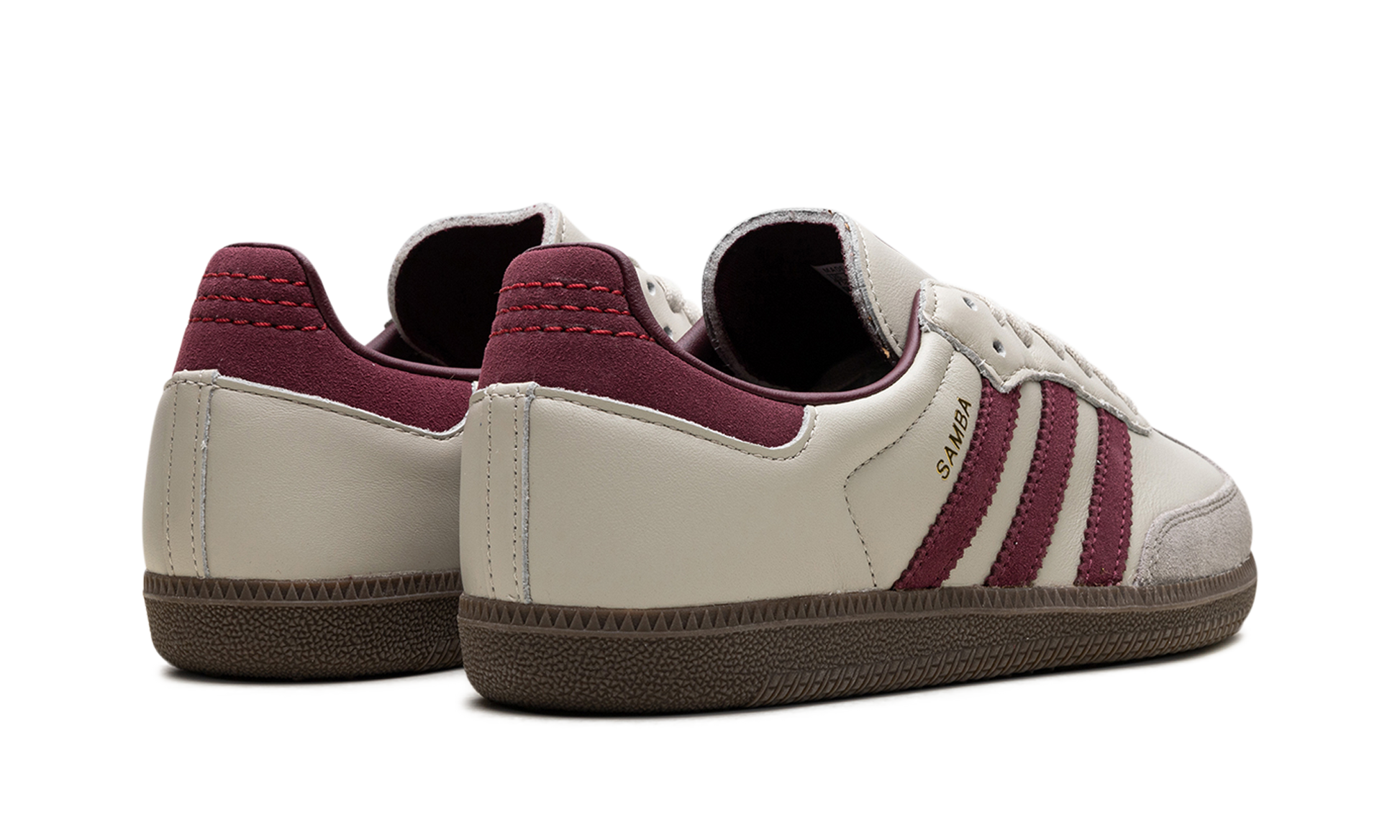 Samba OG "Putty Grey Maroon"