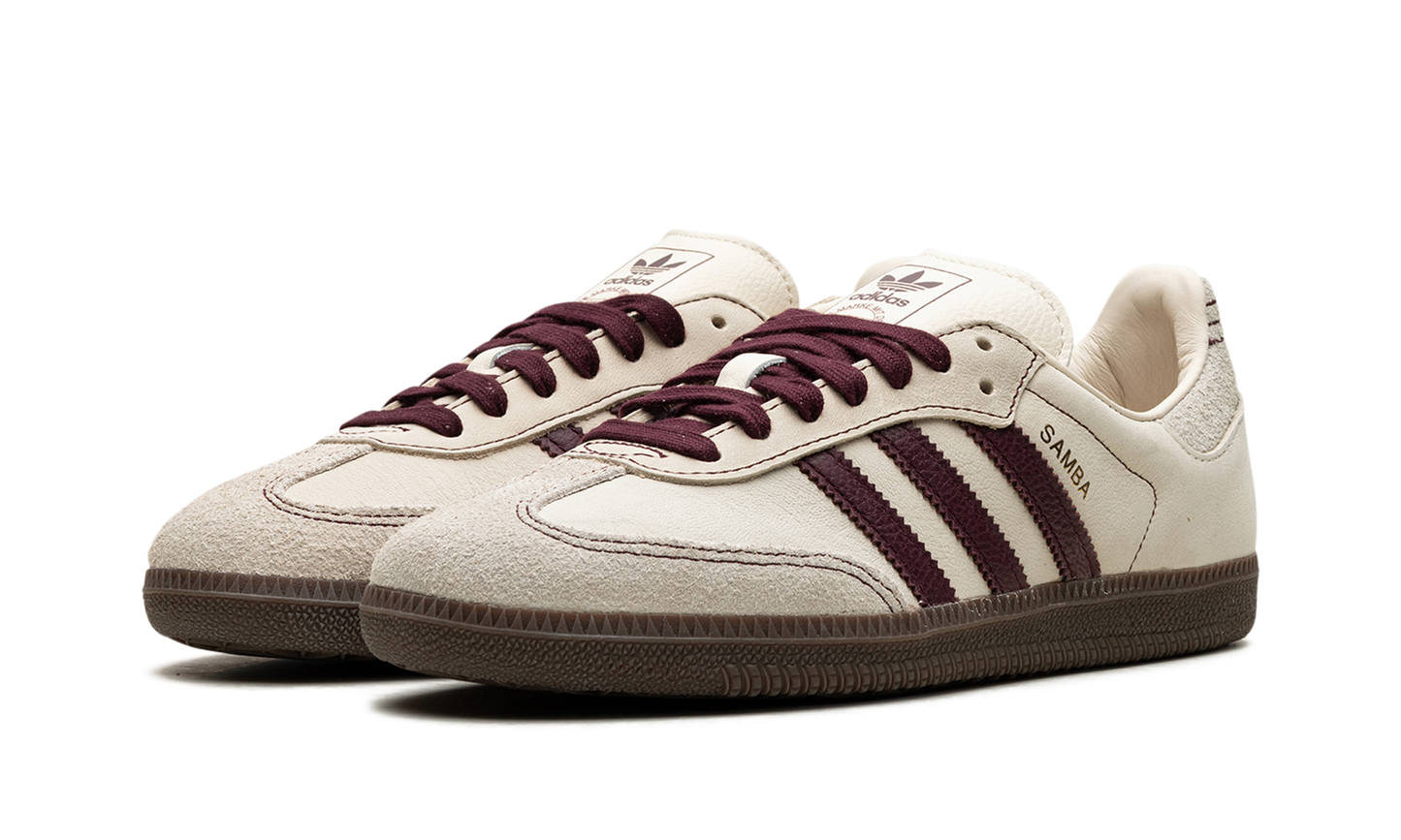 Samba OG WMNS "Wonder White Maroon"