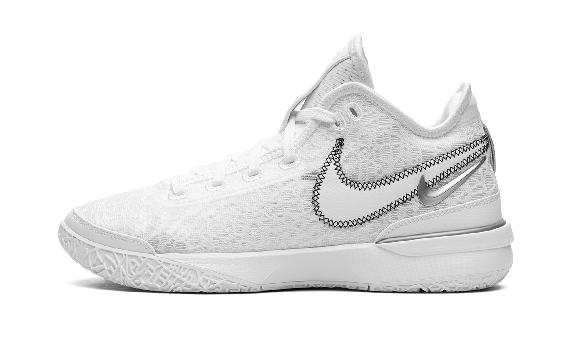 Zoom Lebron NXXT Gen "White / Metallic Silver"
