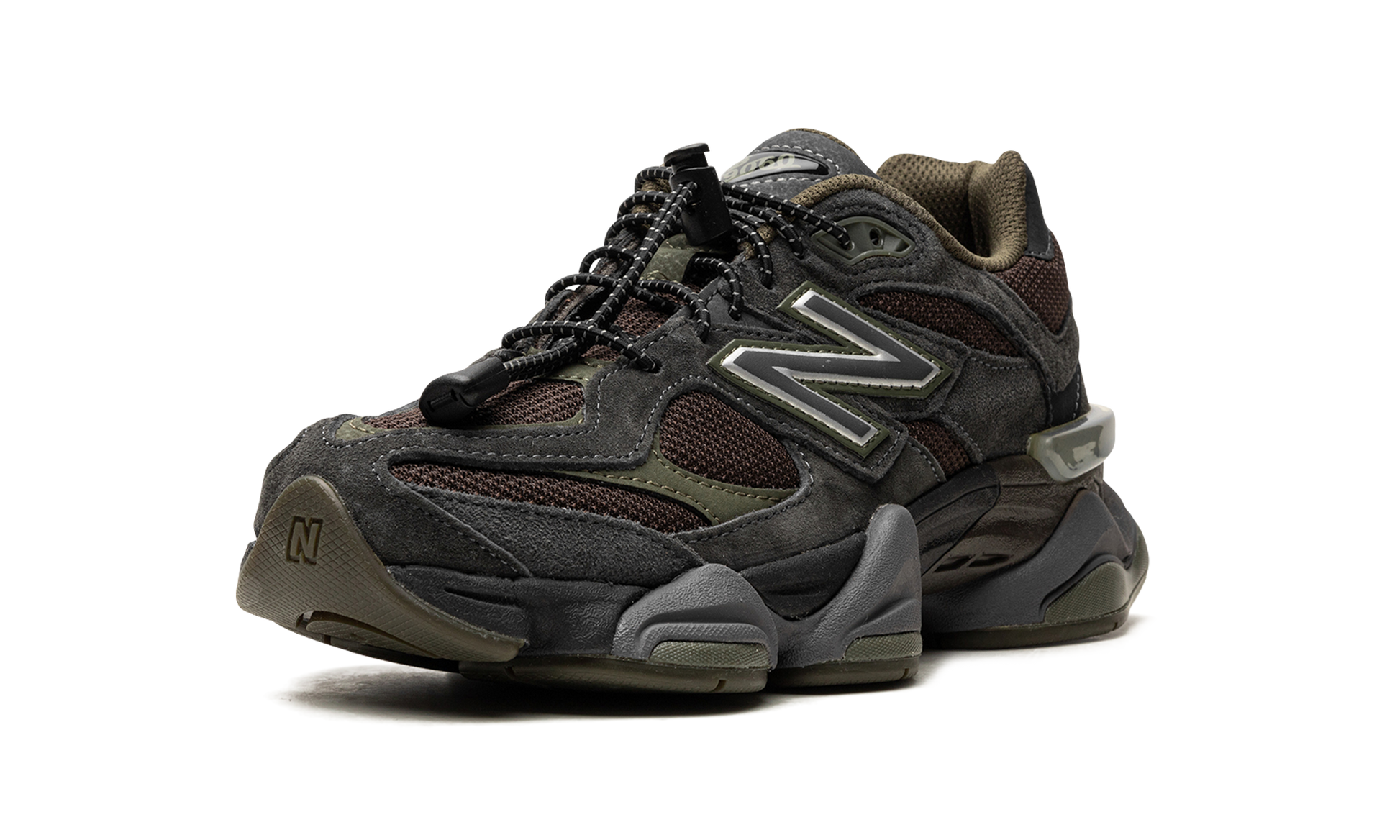 9060 "Blacktop/Dark Moss/Black"