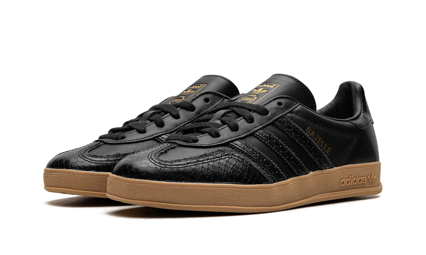 Gazelle Indoor "Core Black Snakeskin"