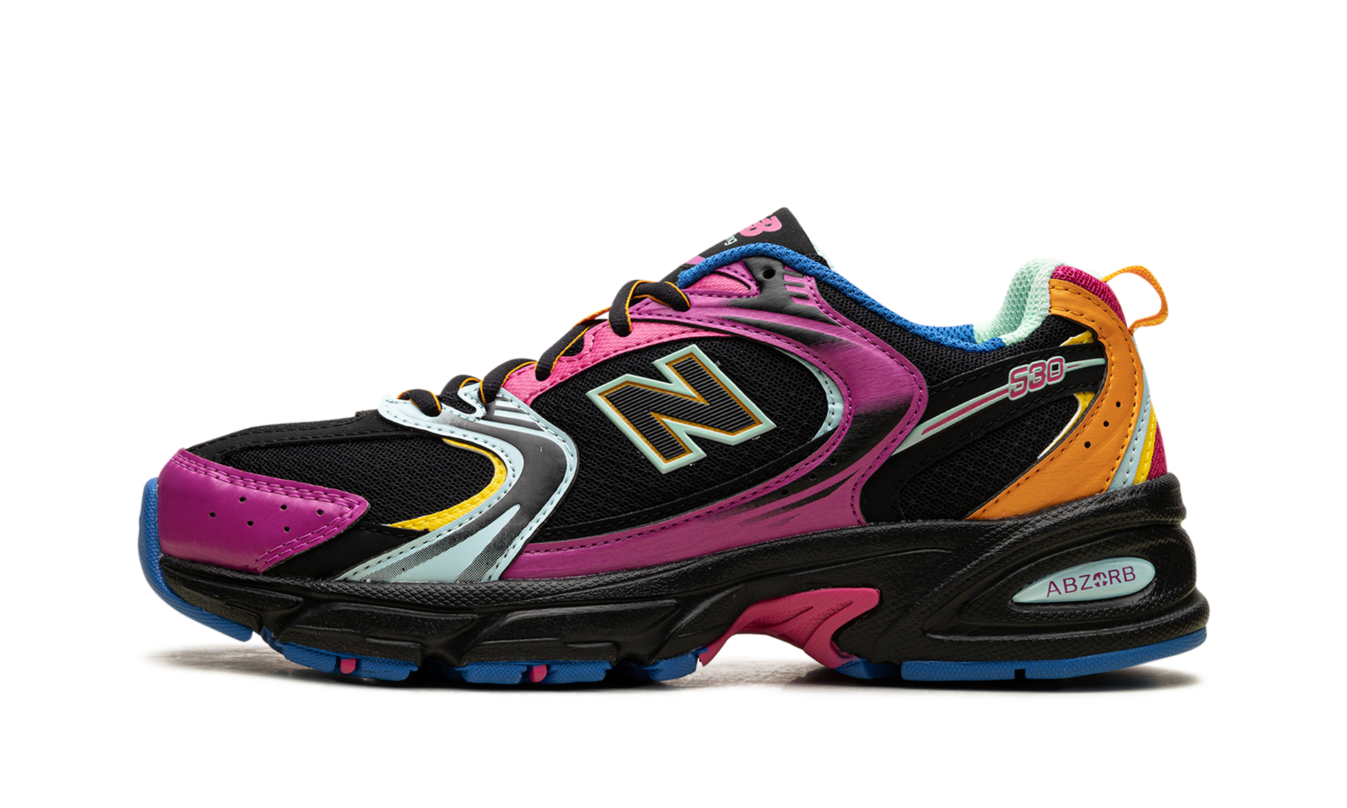 530 "Black Multi-Color"