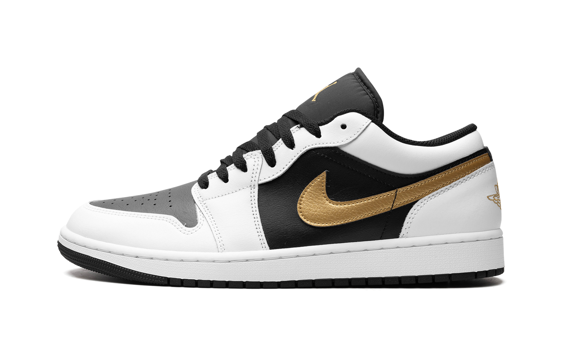 Air Jordan 1 Low "Gold Swoosh"