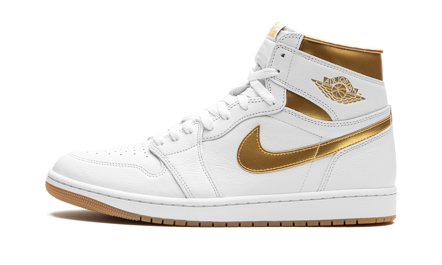 AIR JORDAN 1 RETRO HIGH OG WMNS "Metallic Gold"