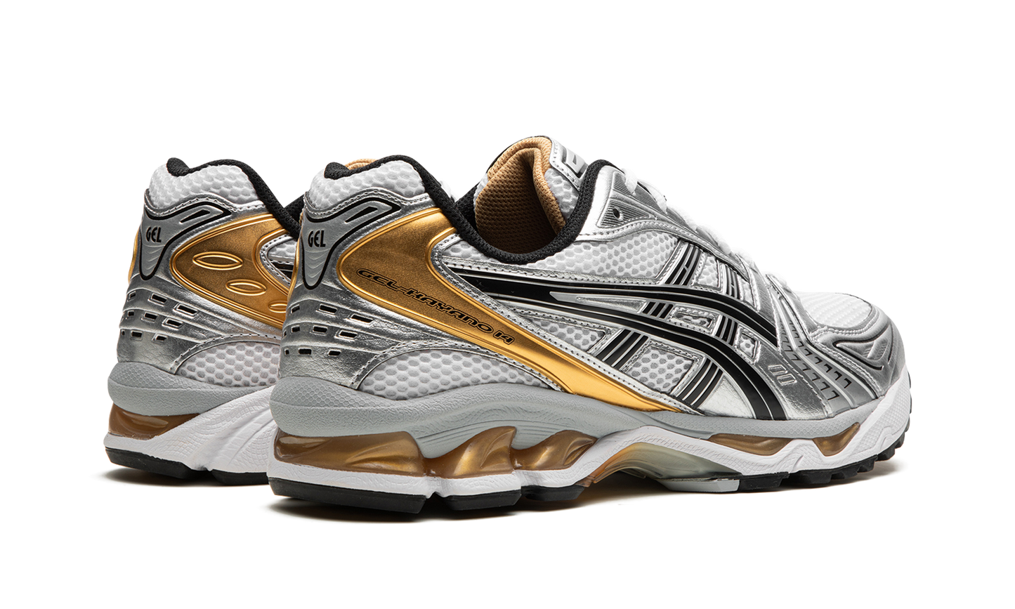 Gel-Kayano 14 "White / Pure Gold"