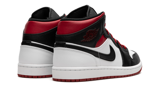 Air Jordan 1 Mid "Gym Red Black Toe"