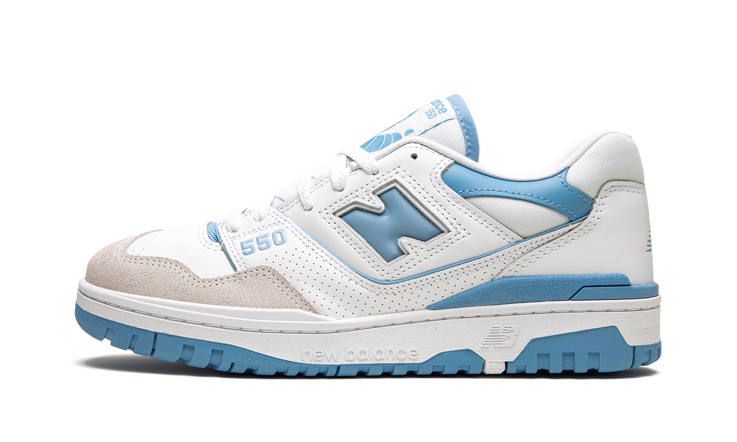 550 "White / Baby Blue"