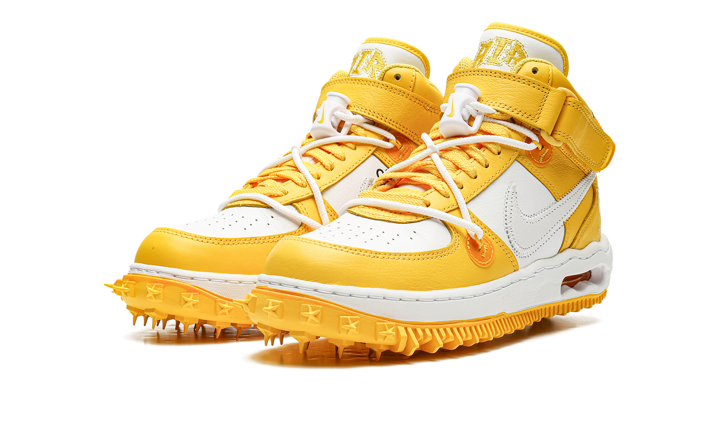 Air Force 1 Mid "Off-White - Varsity Maize"