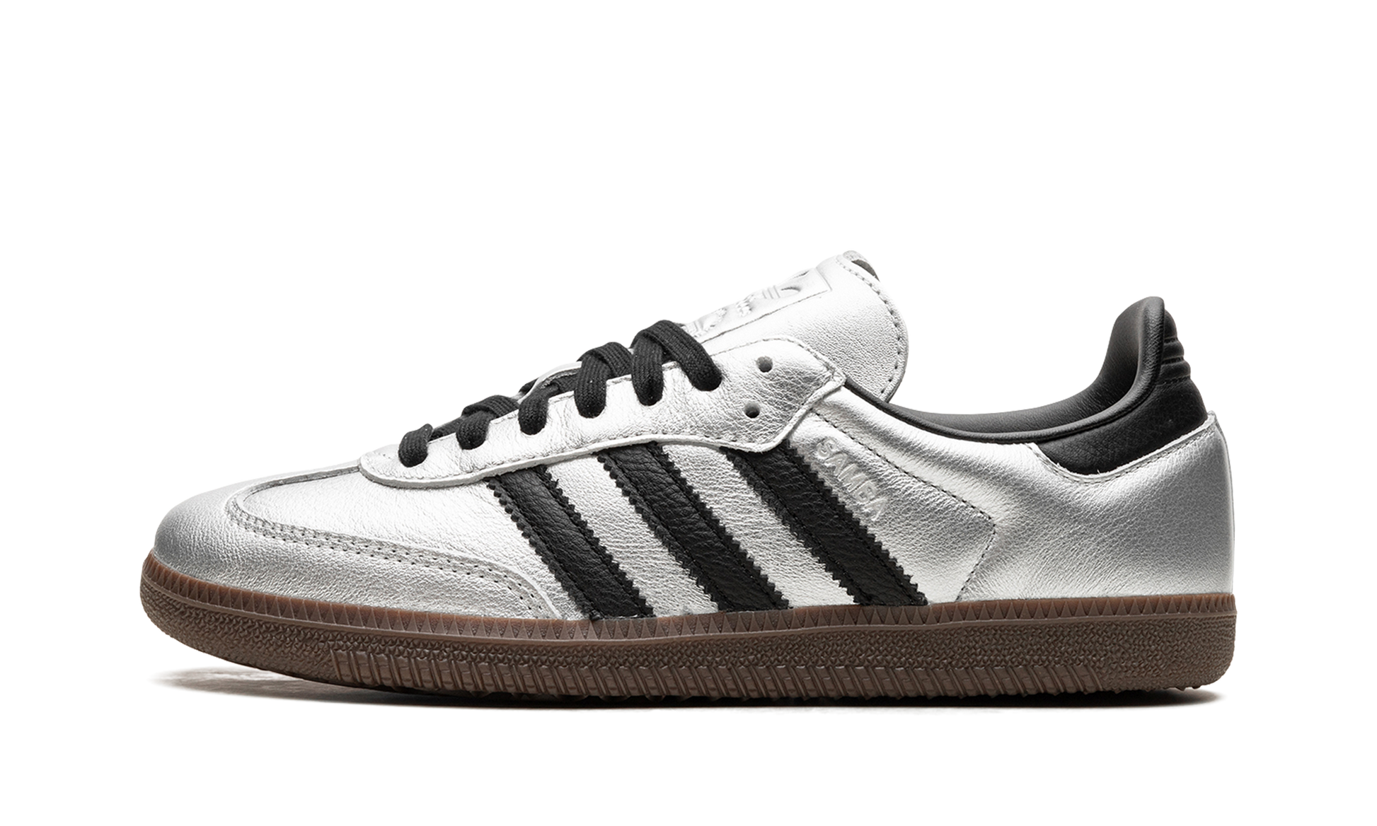 Samba OG WMNS "Silver Metallic Black Gum"
