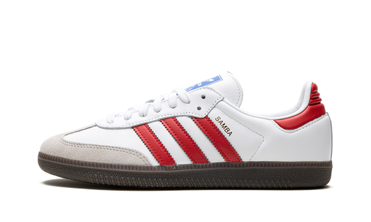 Samba OG "White / Better Scarlet"