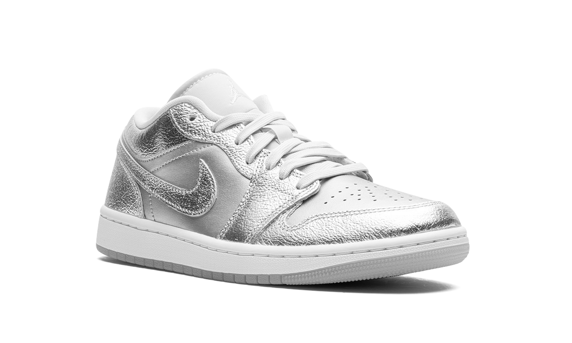Air Jordan 1 Low SE WMNS "Metallic Silver"