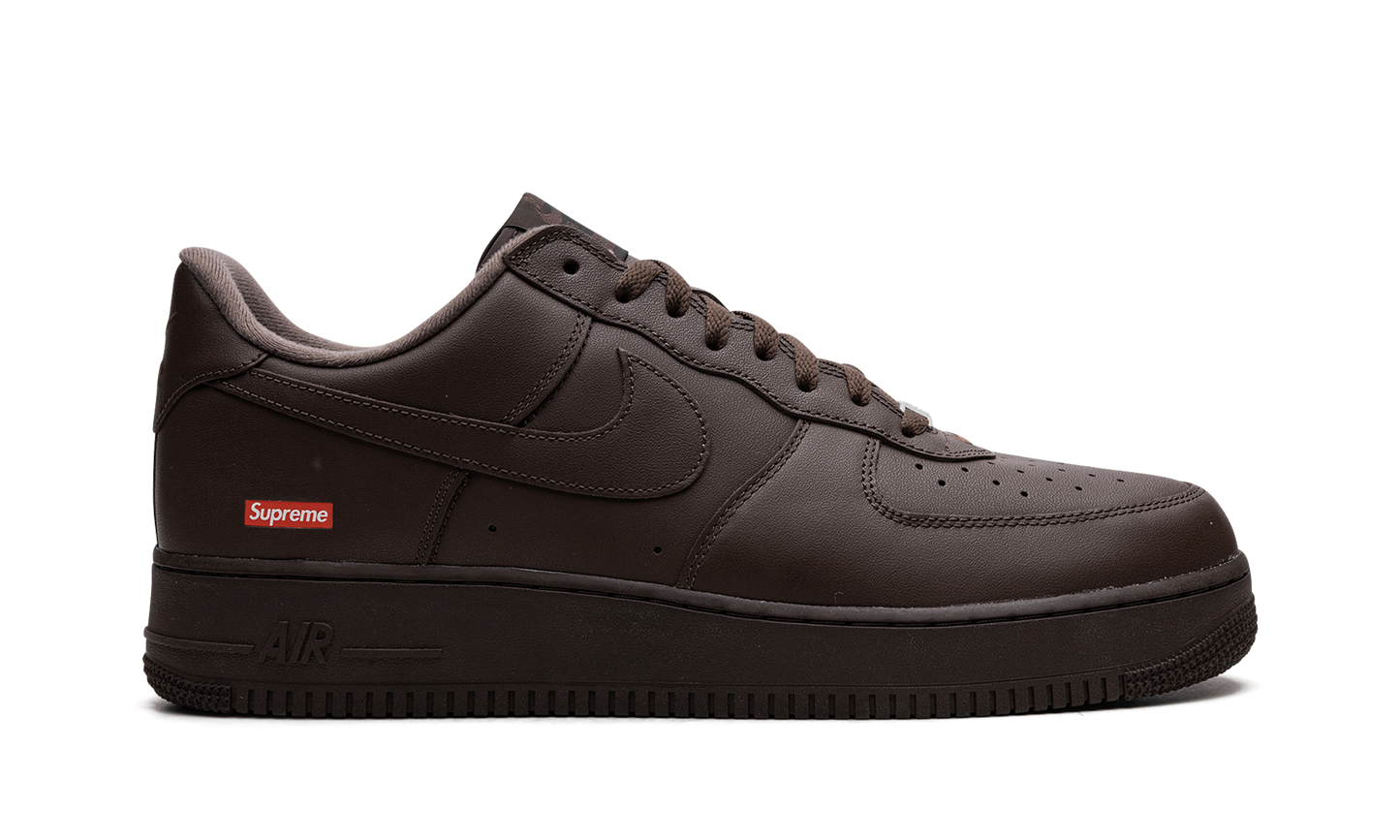 Air Force 1 "Supreme - Mini Box Logo Brown"