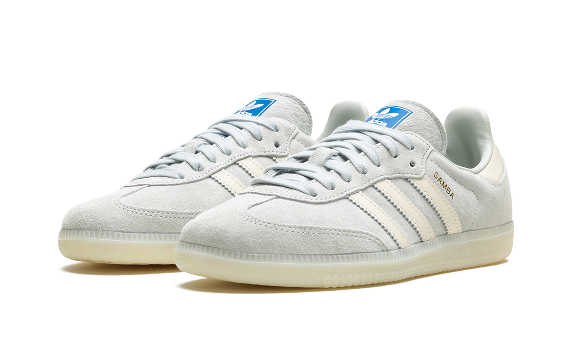Samba OG "wonder silver/chalk white/off white"
