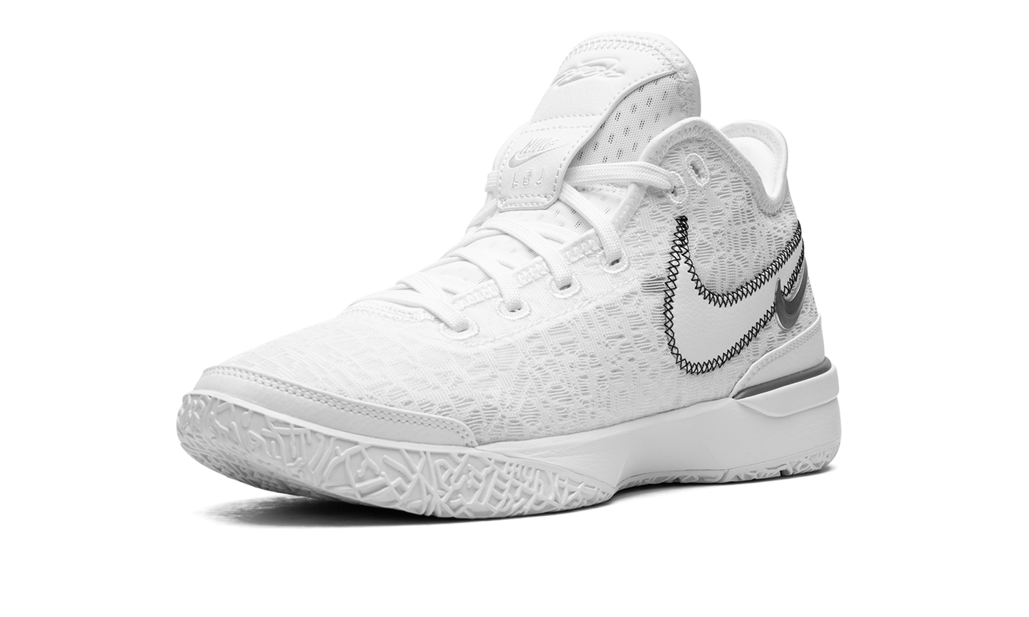 Zoom Lebron NXXT Gen "White / Metallic Silver"