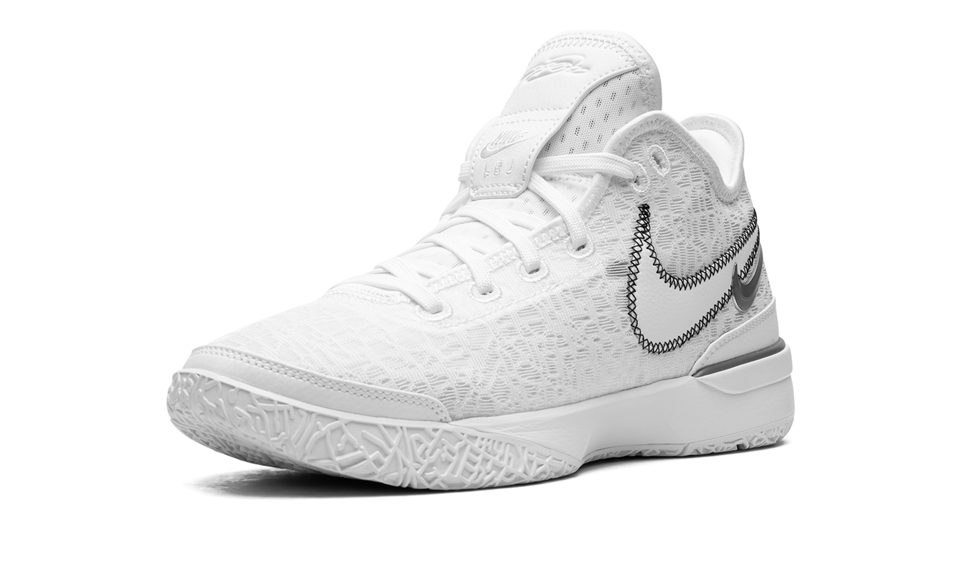 Zoom Lebron NXXT Gen "White / Metallic Silver"