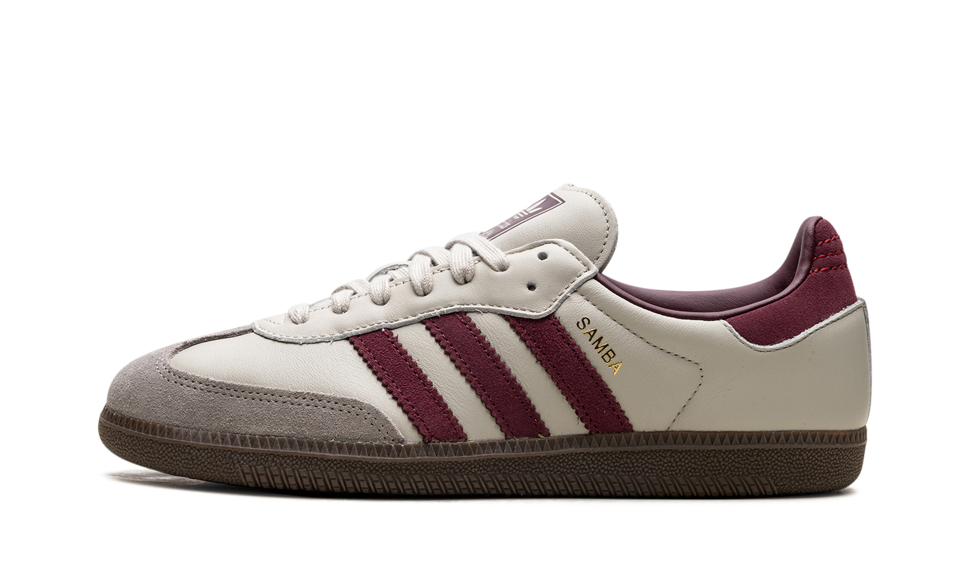 Samba OG "Putty Grey Maroon"