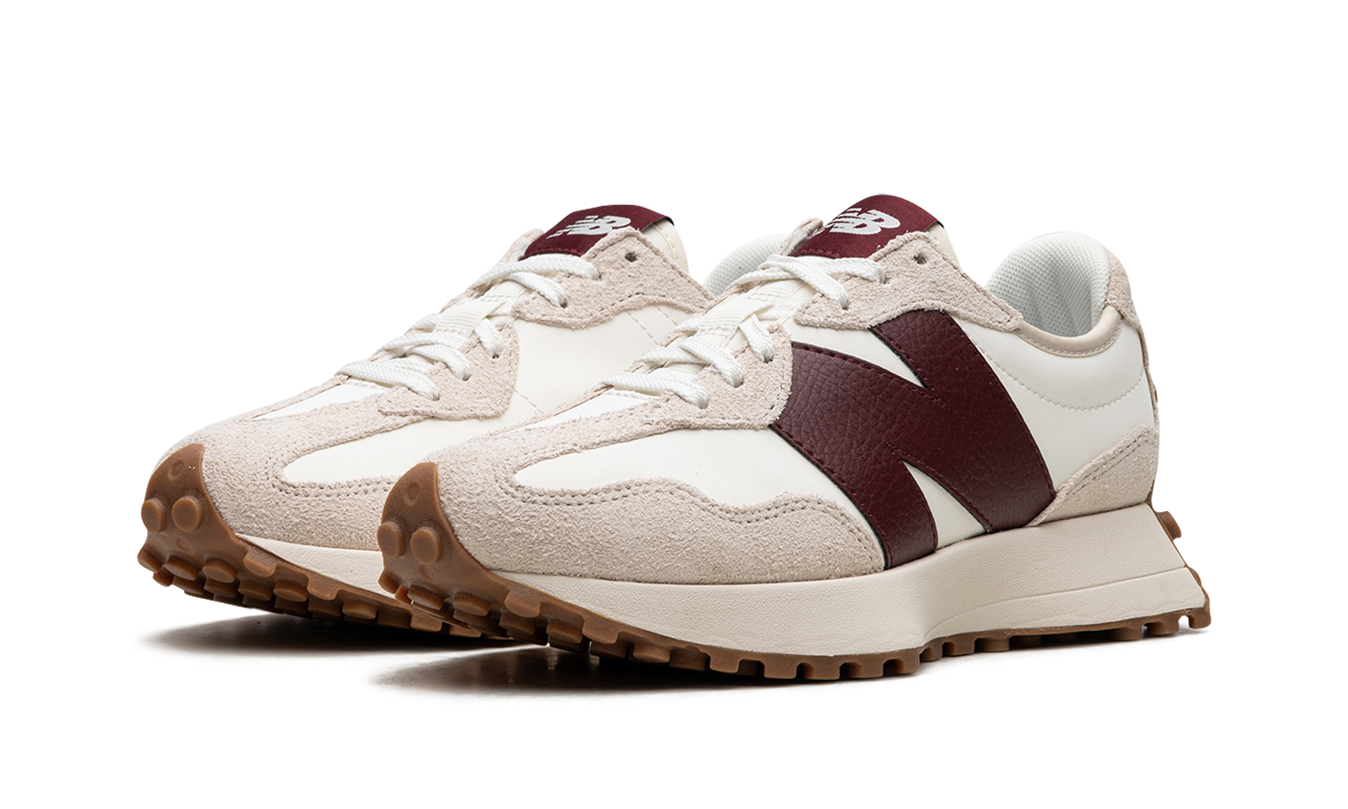 327 WMNS "Moonbeam Classic Burgundy"