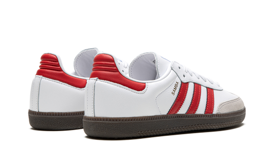 Samba OG "White / Better Scarlet"