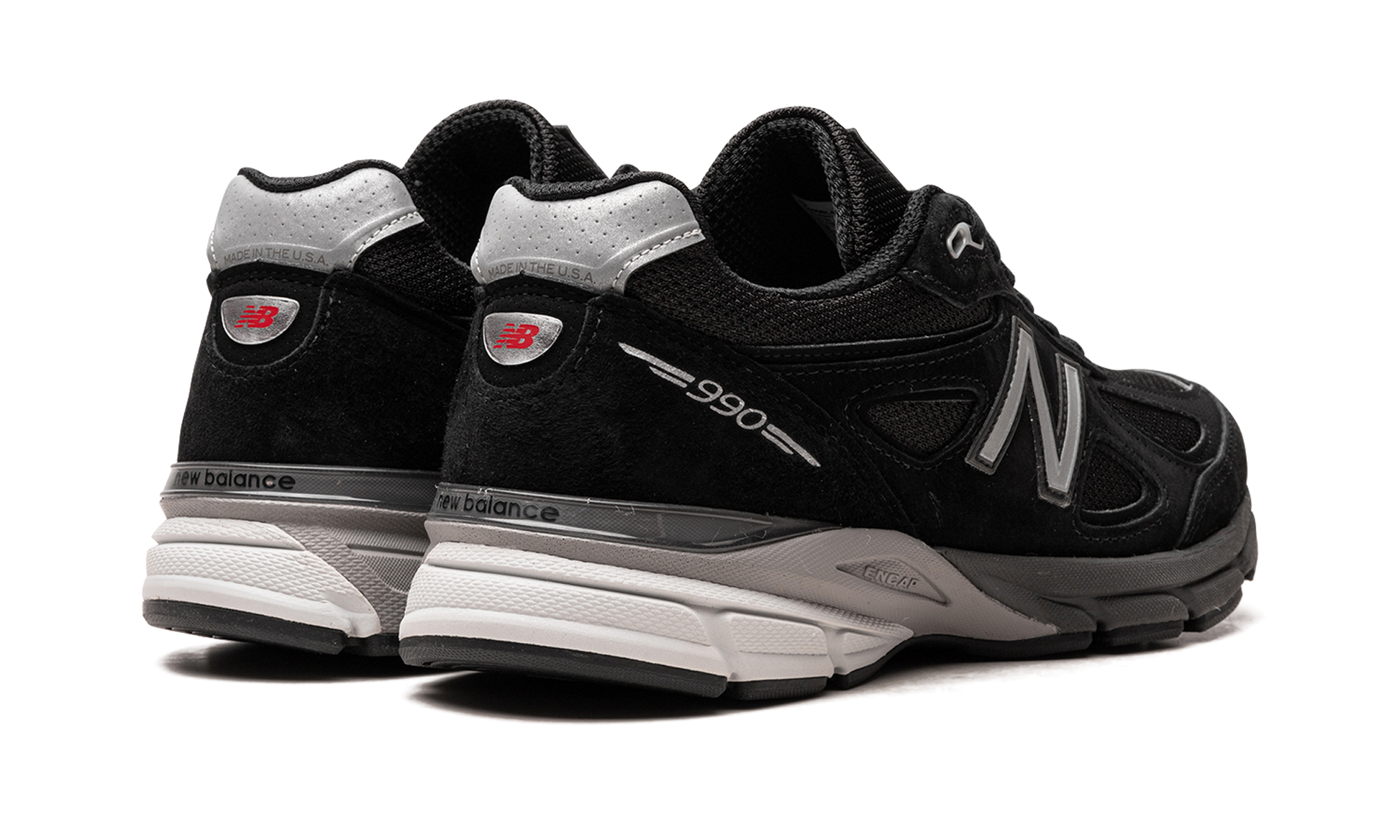 990v4 "Made In USA - Black / Silver"