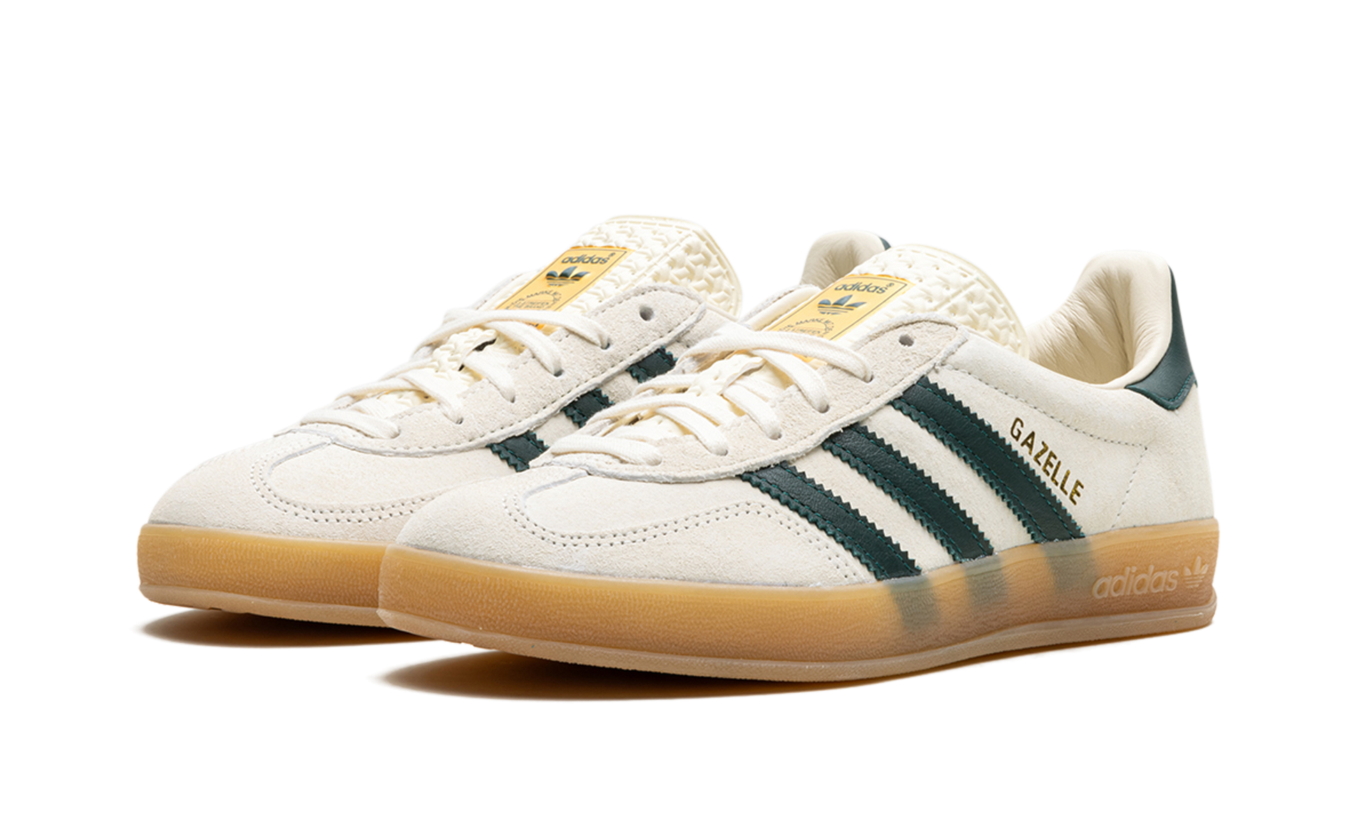 Gazelle Indoor "Cream White Green Gum"