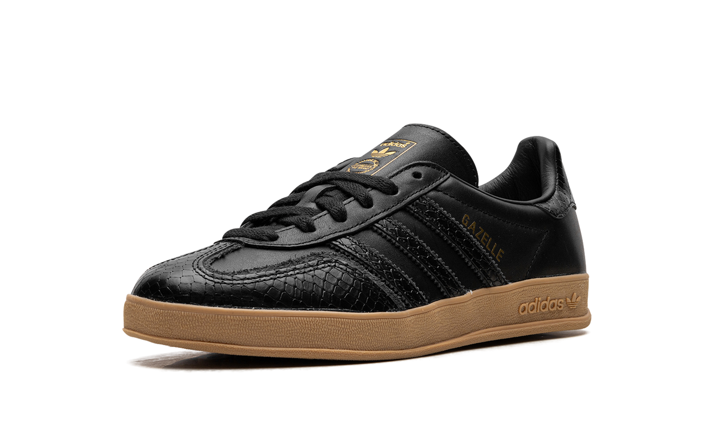 Gazelle Indoor "Core Black Snakeskin"