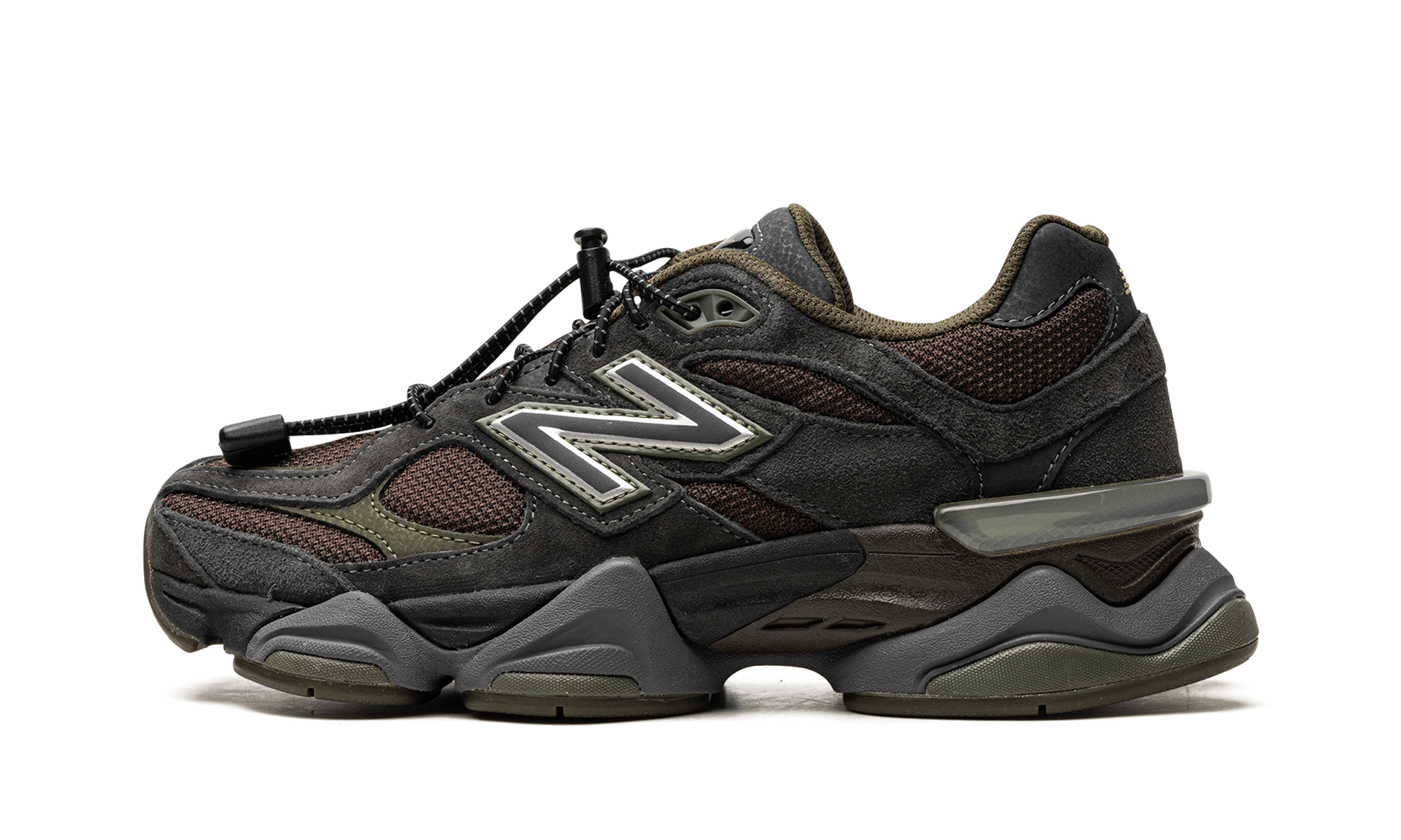 9060 "Blacktop/Dark Moss/Black"