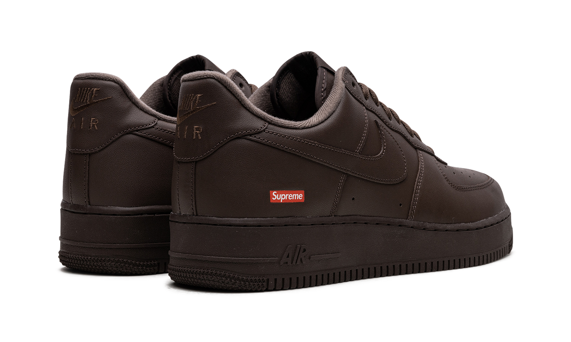 Air Force 1 "Supreme - Mini Box Logo Brown"