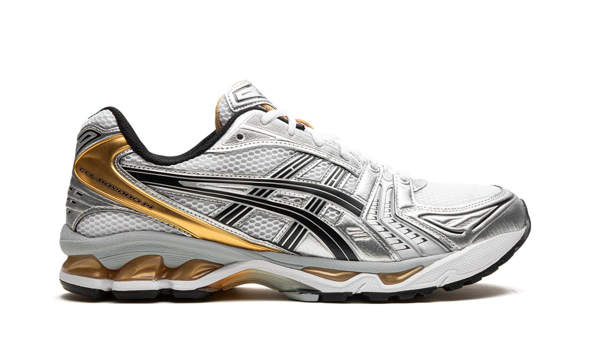 Gel-Kayano 14 "White / Pure Gold"