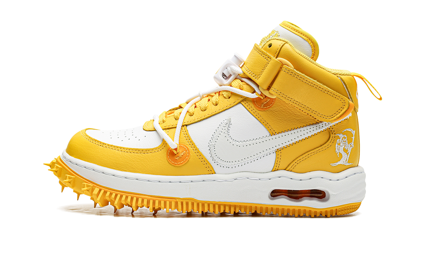 Air Force 1 Mid "Off-White - Varsity Maize"