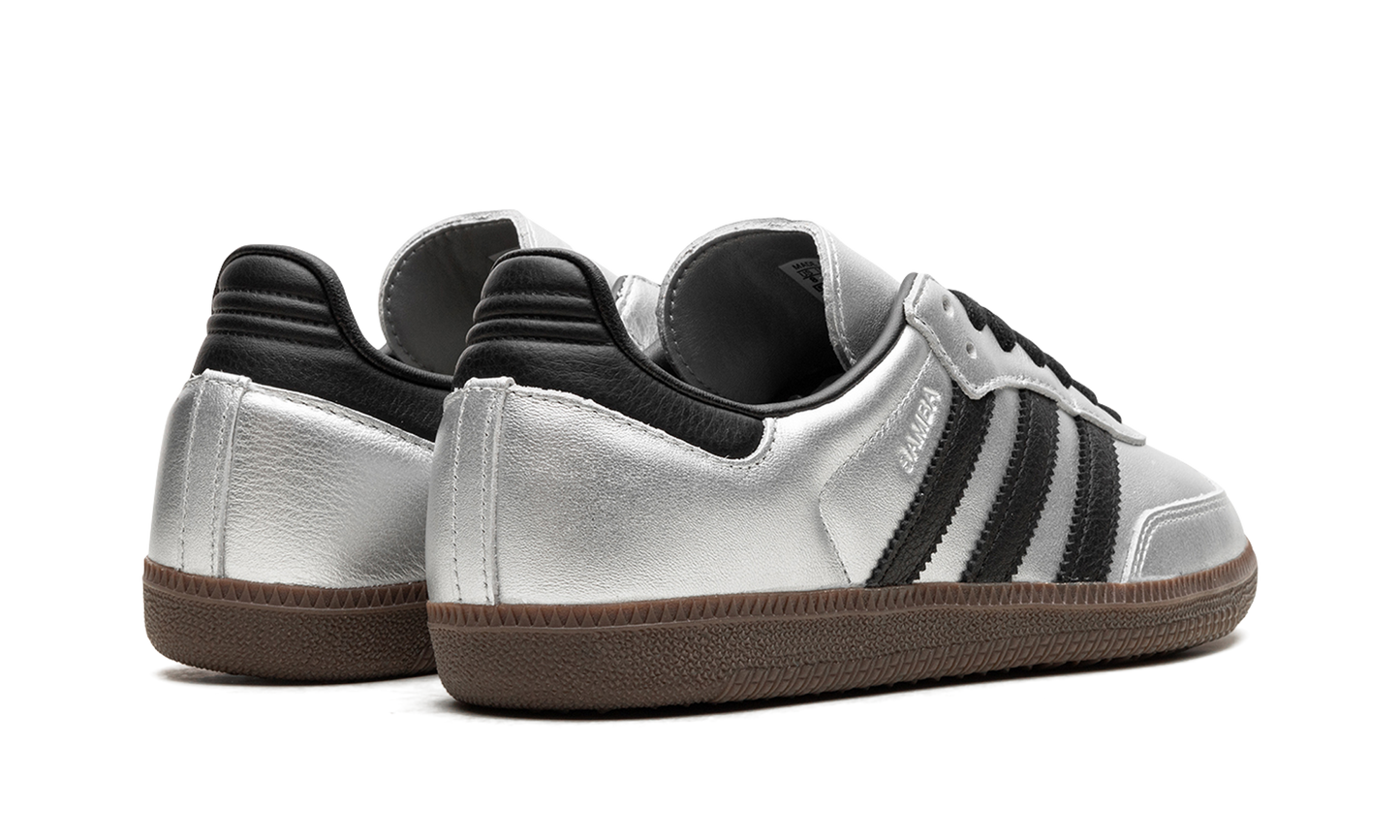 Samba OG WMNS "Silver Metallic Black Gum"