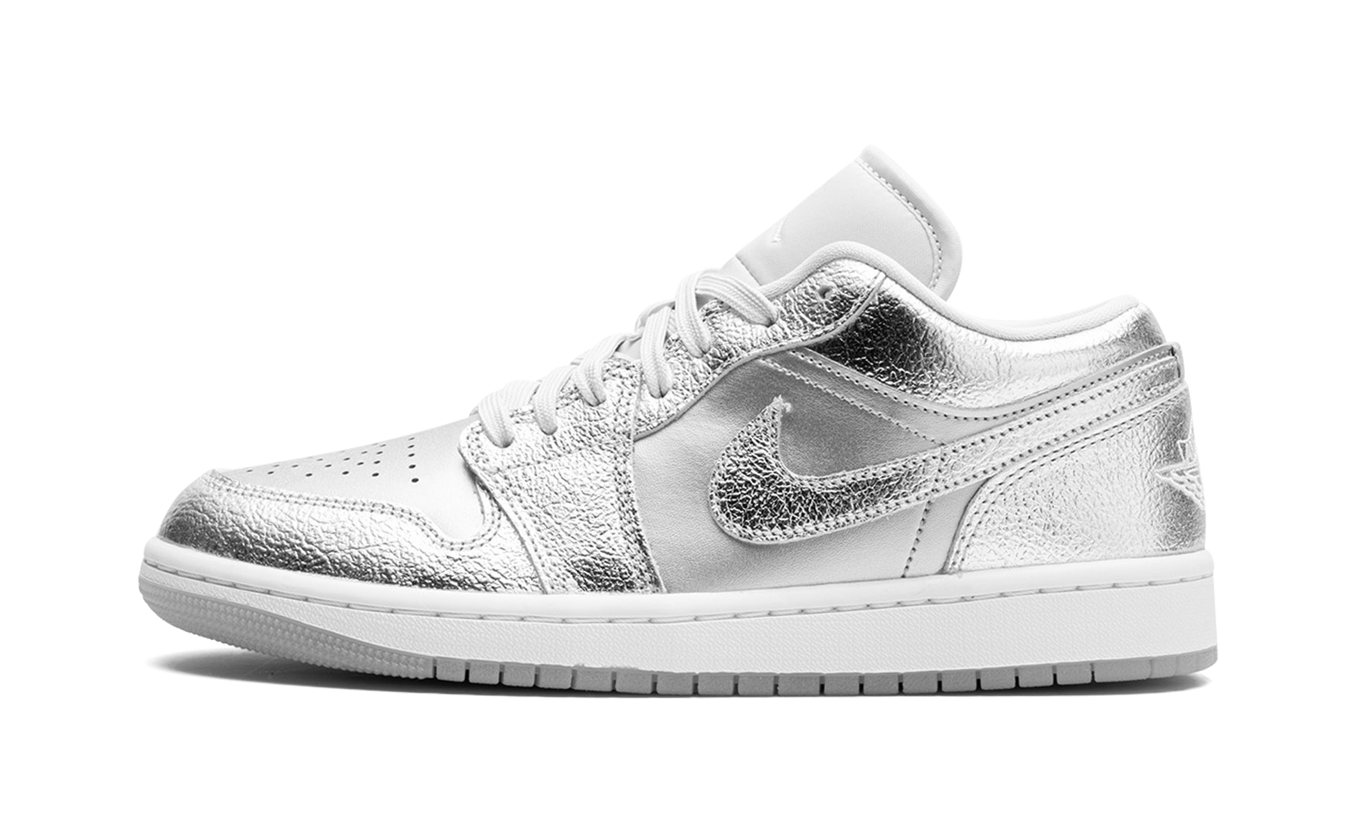 Air Jordan 1 Low SE WMNS "Metallic Silver"