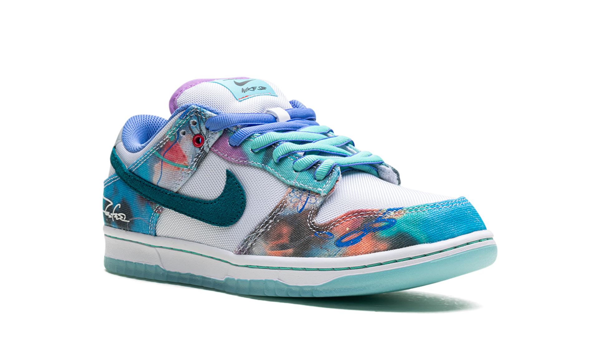 Dunk Low SB "Futura Laboratories - Bleached Aqua"