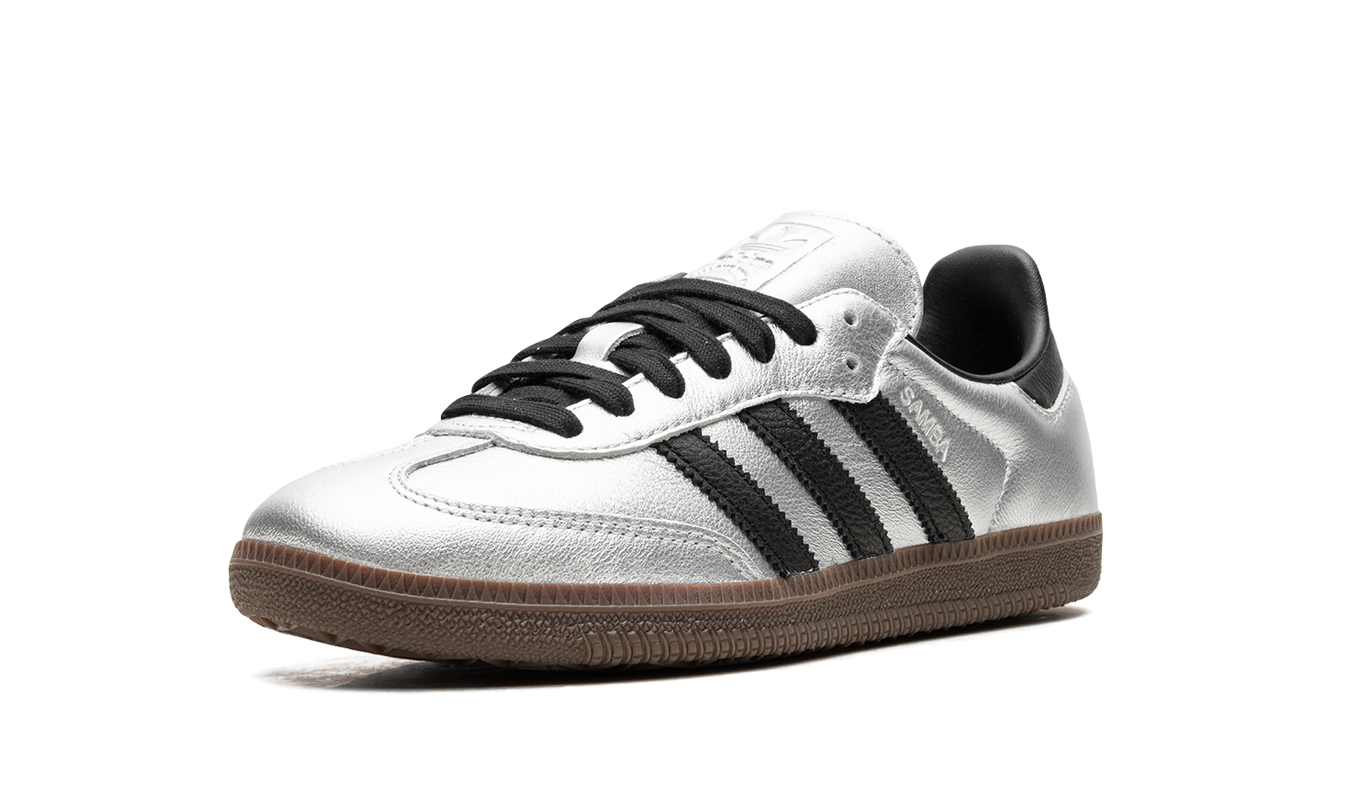 Samba OG WMNS "Silver Metallic Black Gum"