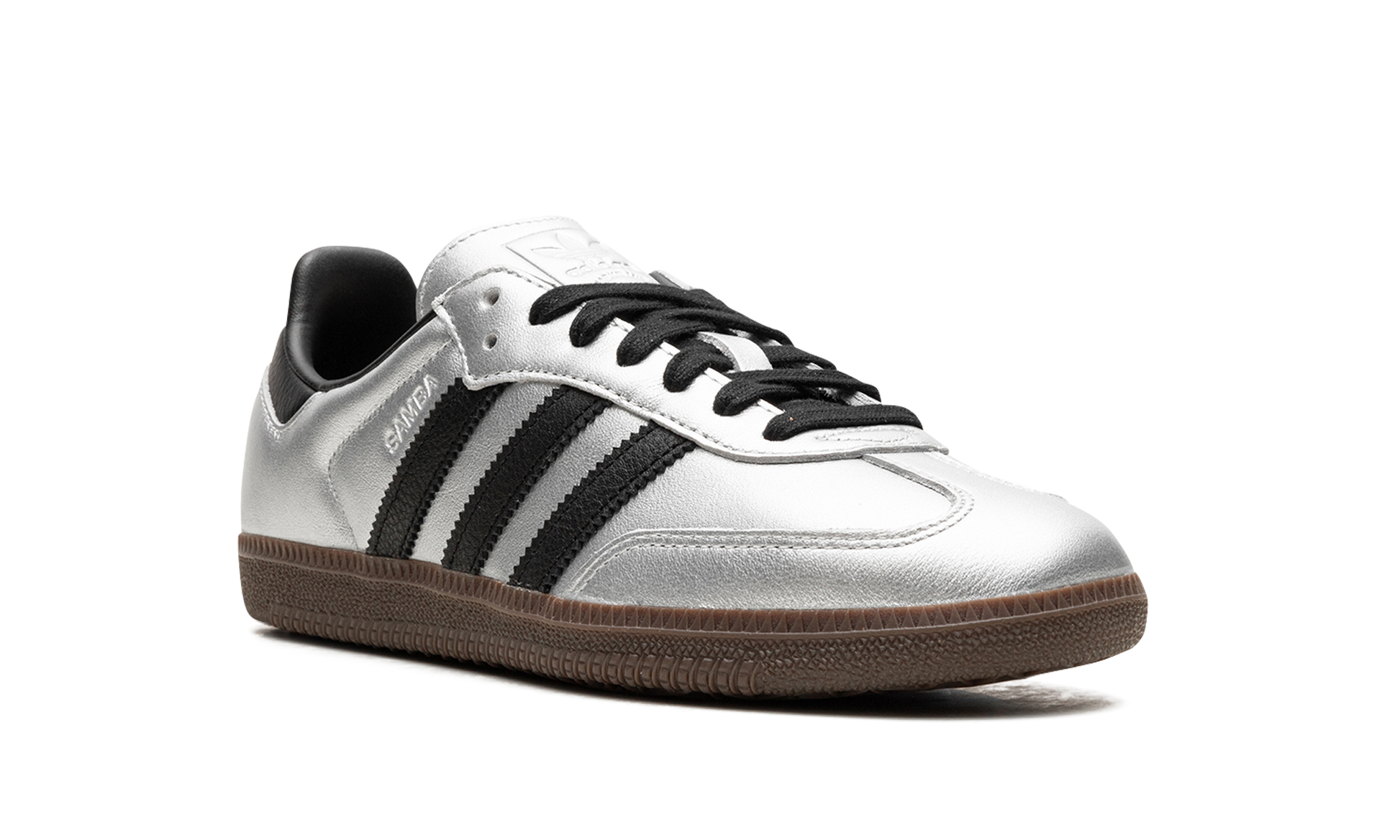 Samba OG WMNS "Silver Metallic Black Gum"