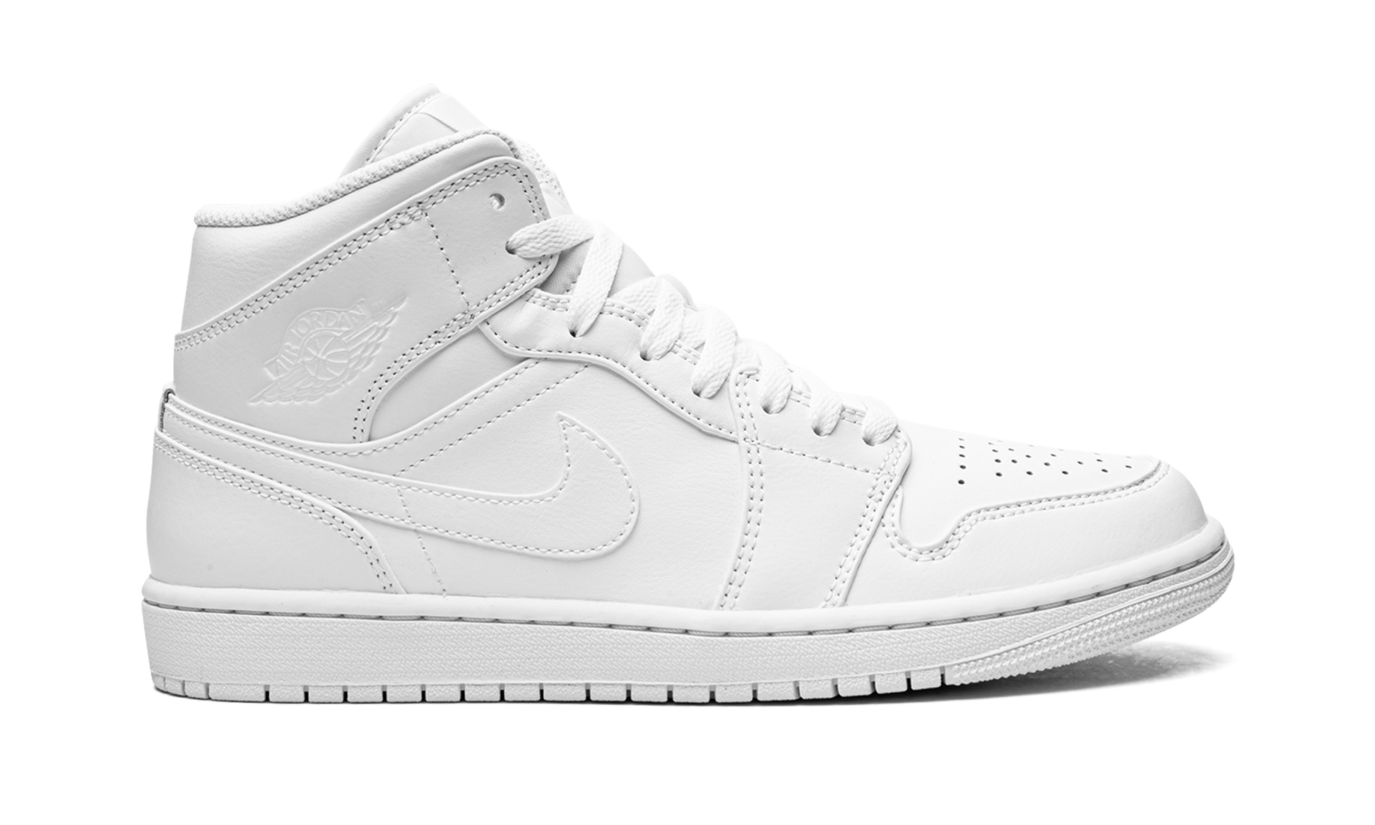 Air Jordan 1 Mid "Triple White"