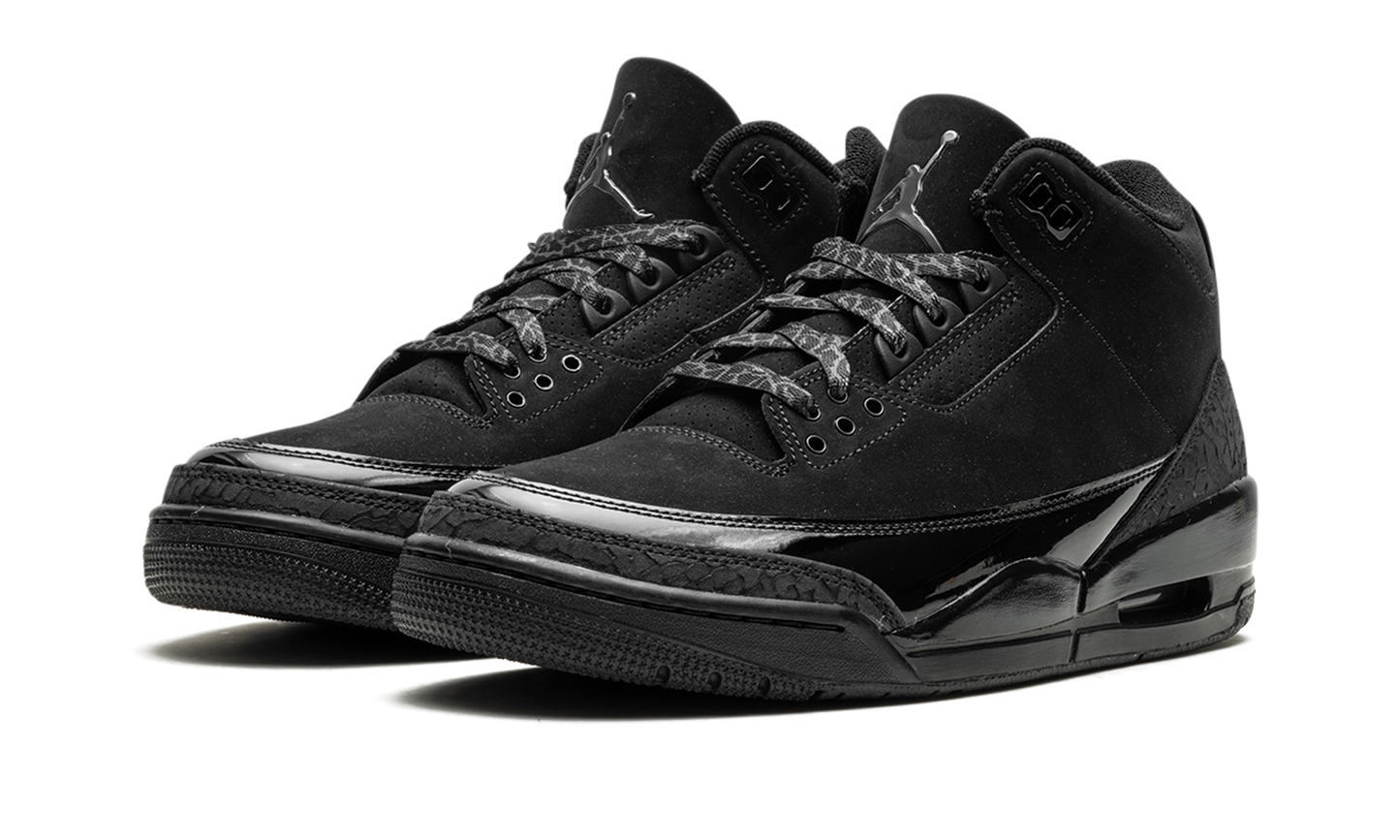 Air Jordan 3 "Black Cat 2025"
