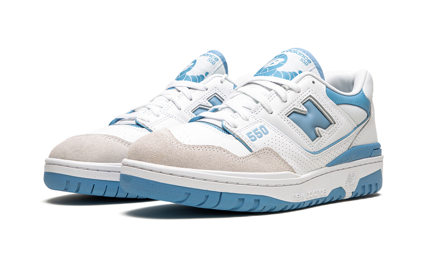550 "White / Baby Blue"