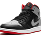Jordan 1 Mid "Bred Shadow"