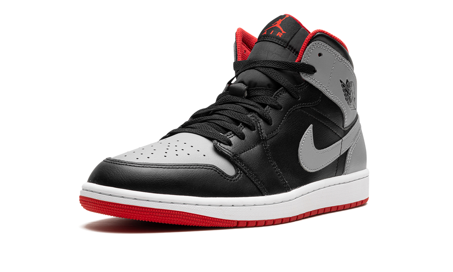 Jordan 1 Mid "Bred Shadow"