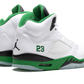 AIR JORDAN 5 WMNS "Lucky Green"