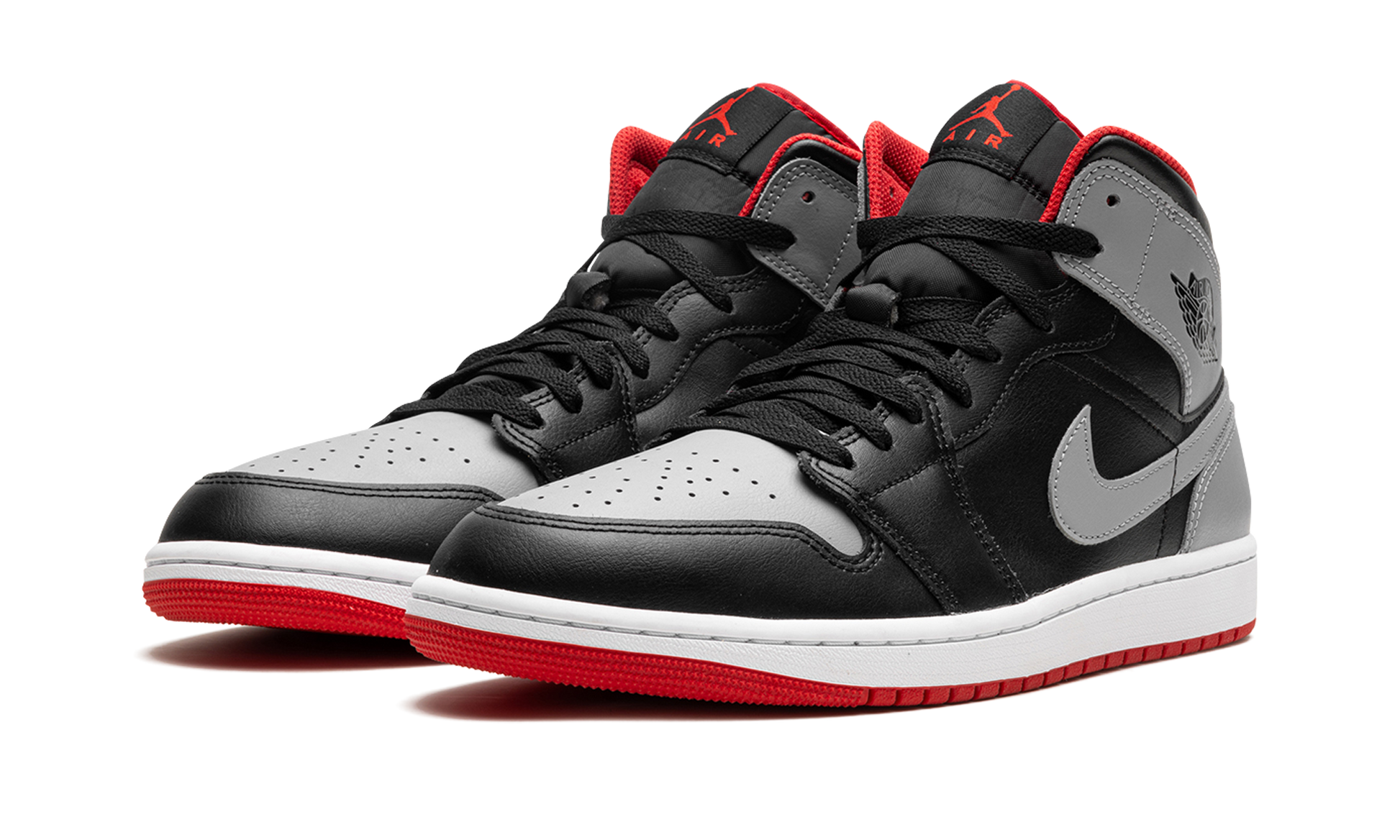 Jordan 1 Mid "Bred Shadow"