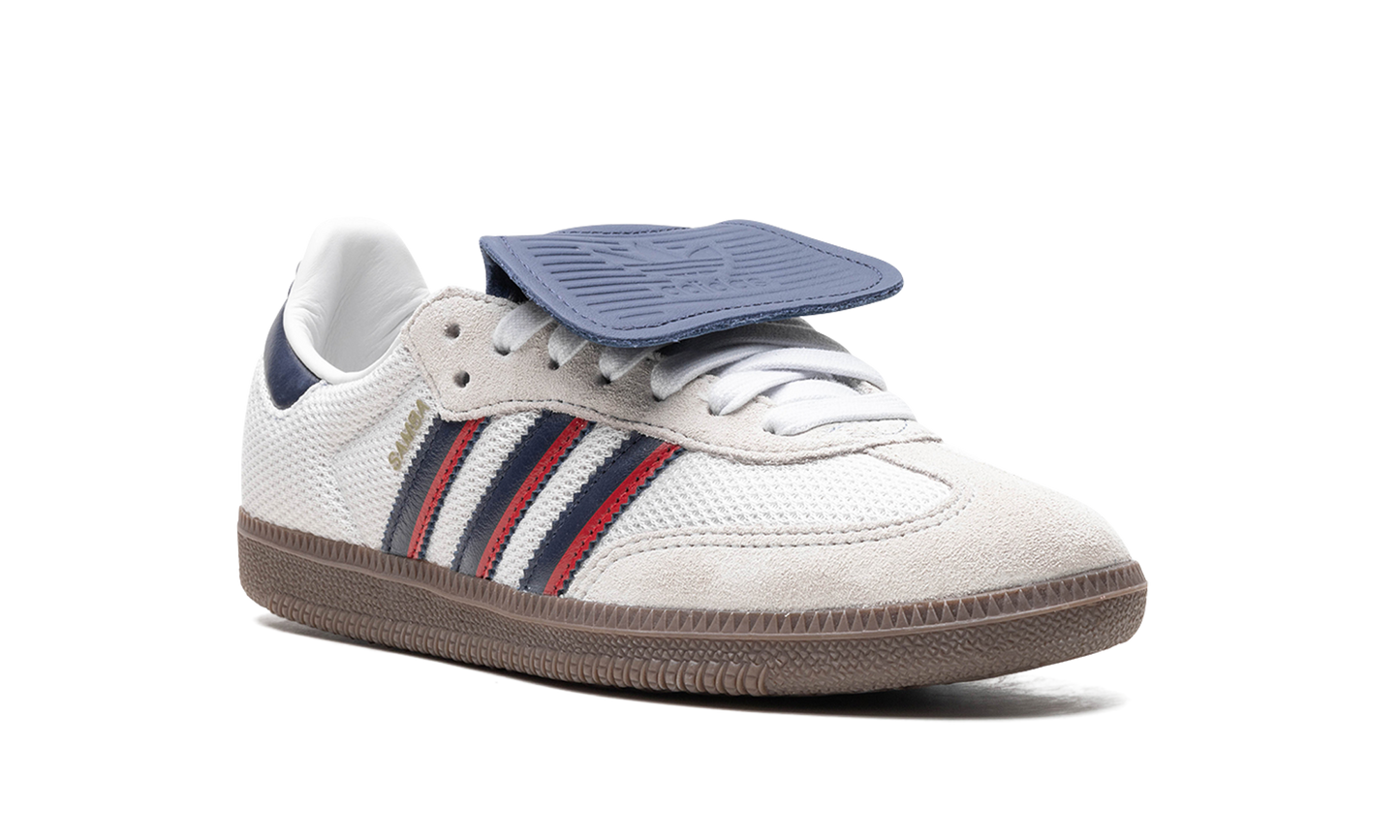 Samba LT "Crystal White Dark Blue"