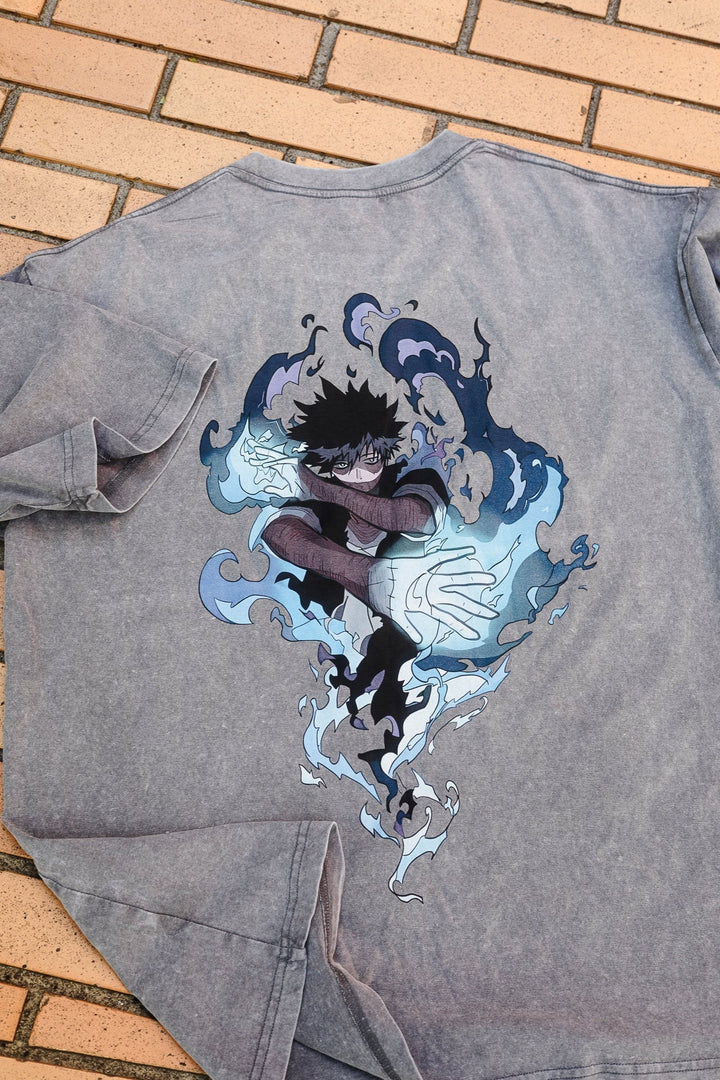 2-SIDED DABI VINTAGE OVERSIZE TEE