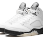 Air Jordan 5 "White/Black"