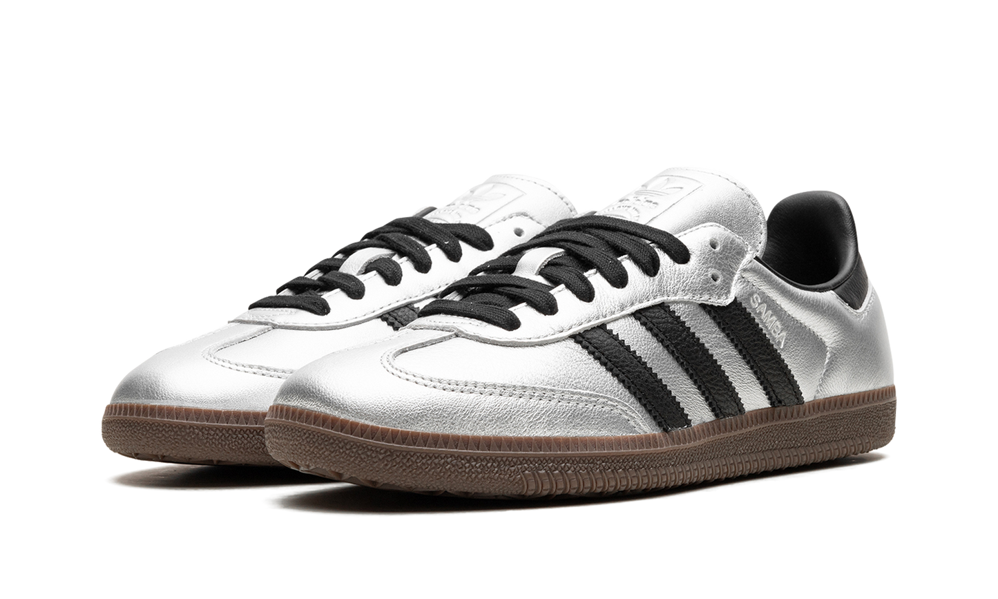 Samba OG WMNS "Silver Metallic Black Gum"