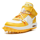 Air Force 1 Mid "Off-White - Varsity Maize"