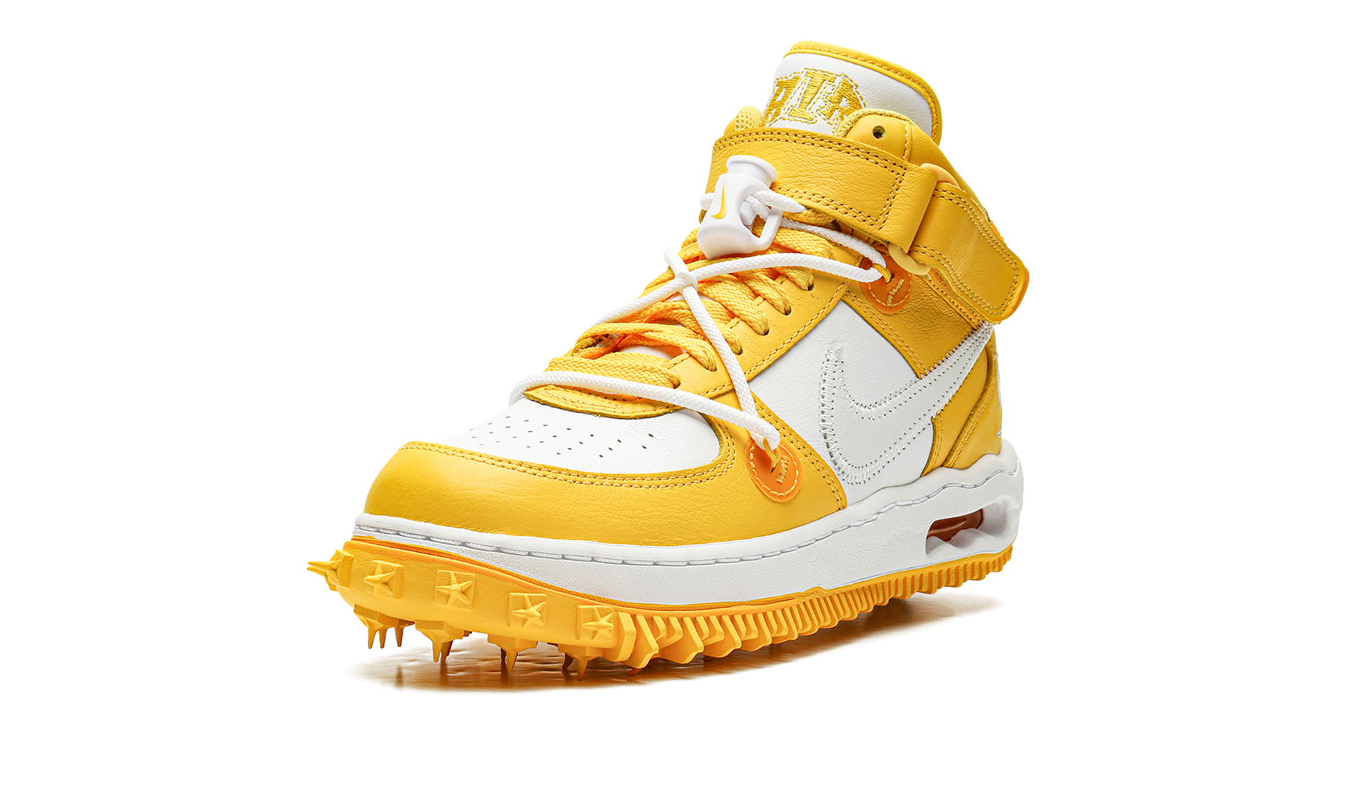 Air Force 1 Mid "Off-White - Varsity Maize"